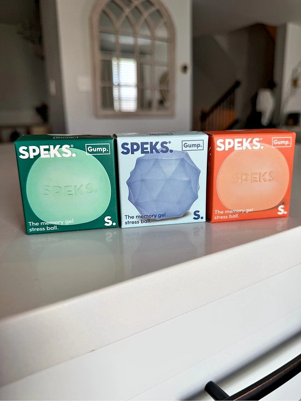 SPEKS Memory Gel Stress Ball Set of 3